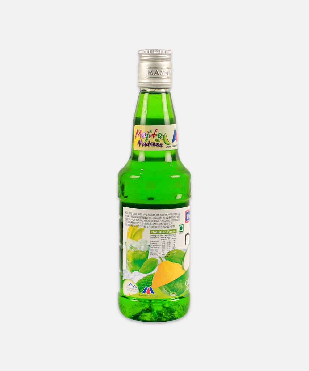 Manama Green Apple Lime & Mint Syrup 500 Ml