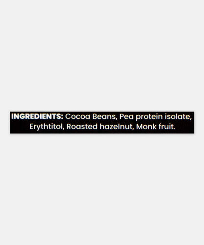 Ditch The Guilt Zero Sugar Protien Dark Roasted Hazelnut Chocolate 60 Gm
