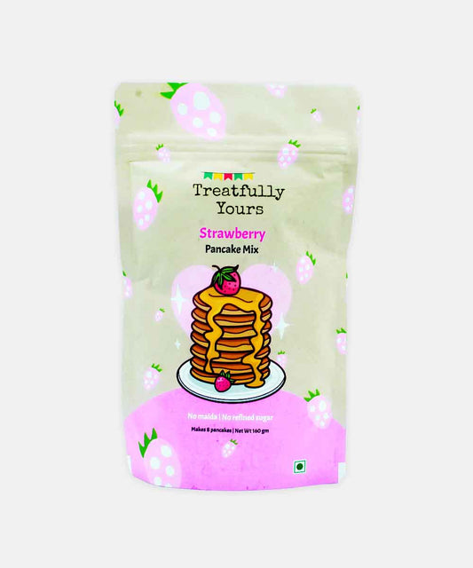 Treatfully Your Strawberry Pancake Mix 160 Gm