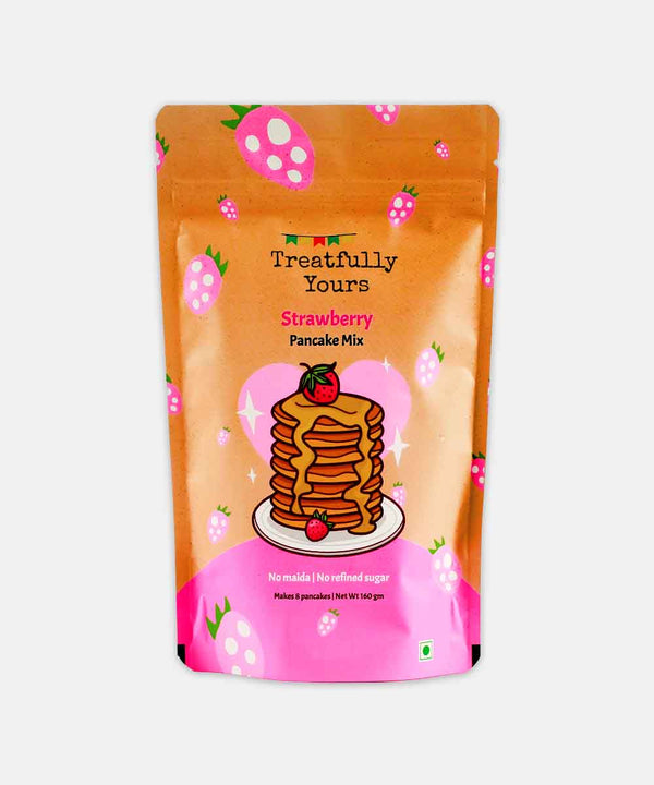 TREATFULLY YOUR STRAWBERRY PANCAKE MIX 160