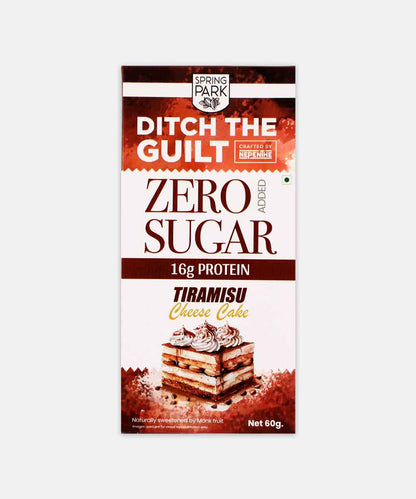 Ditch The Guilt Tiramisu Cheese Cake Chocolate 60 Gm