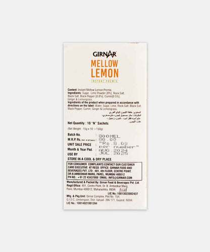 Girnar Mellow Lemon Tea 150 Gm