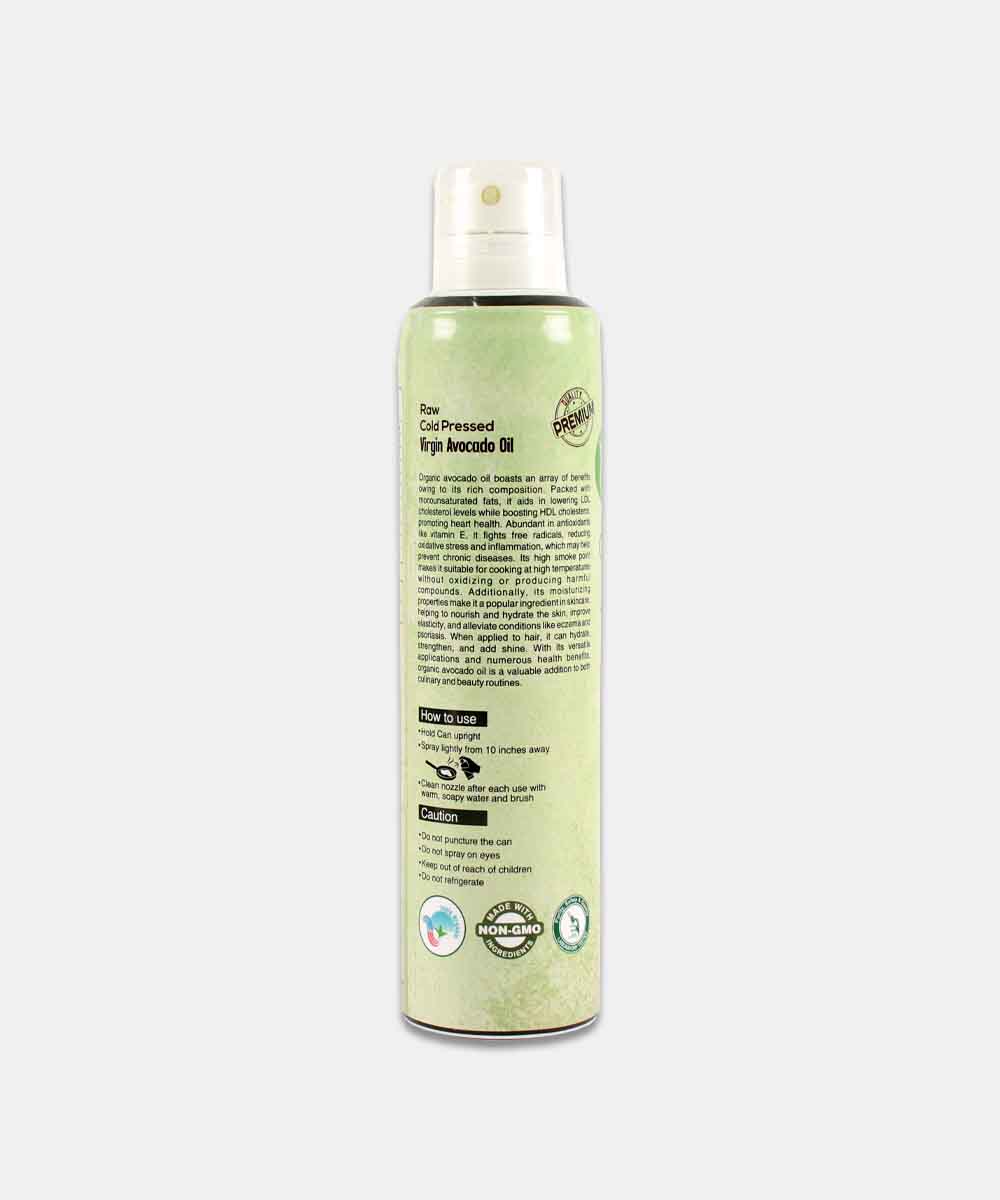 Pure Nutrition Naturals Organic Virgin Avocado Oil Spray 200 Ml