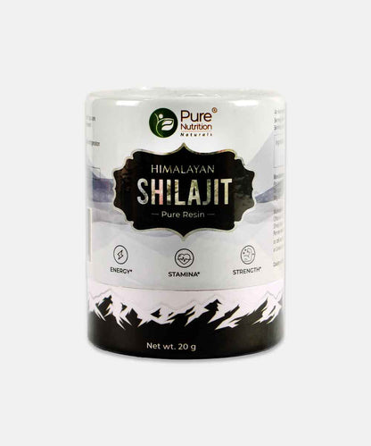 Pure Nutrition Naturals Himalayan Shilajit Pure Resin 20 Gm
