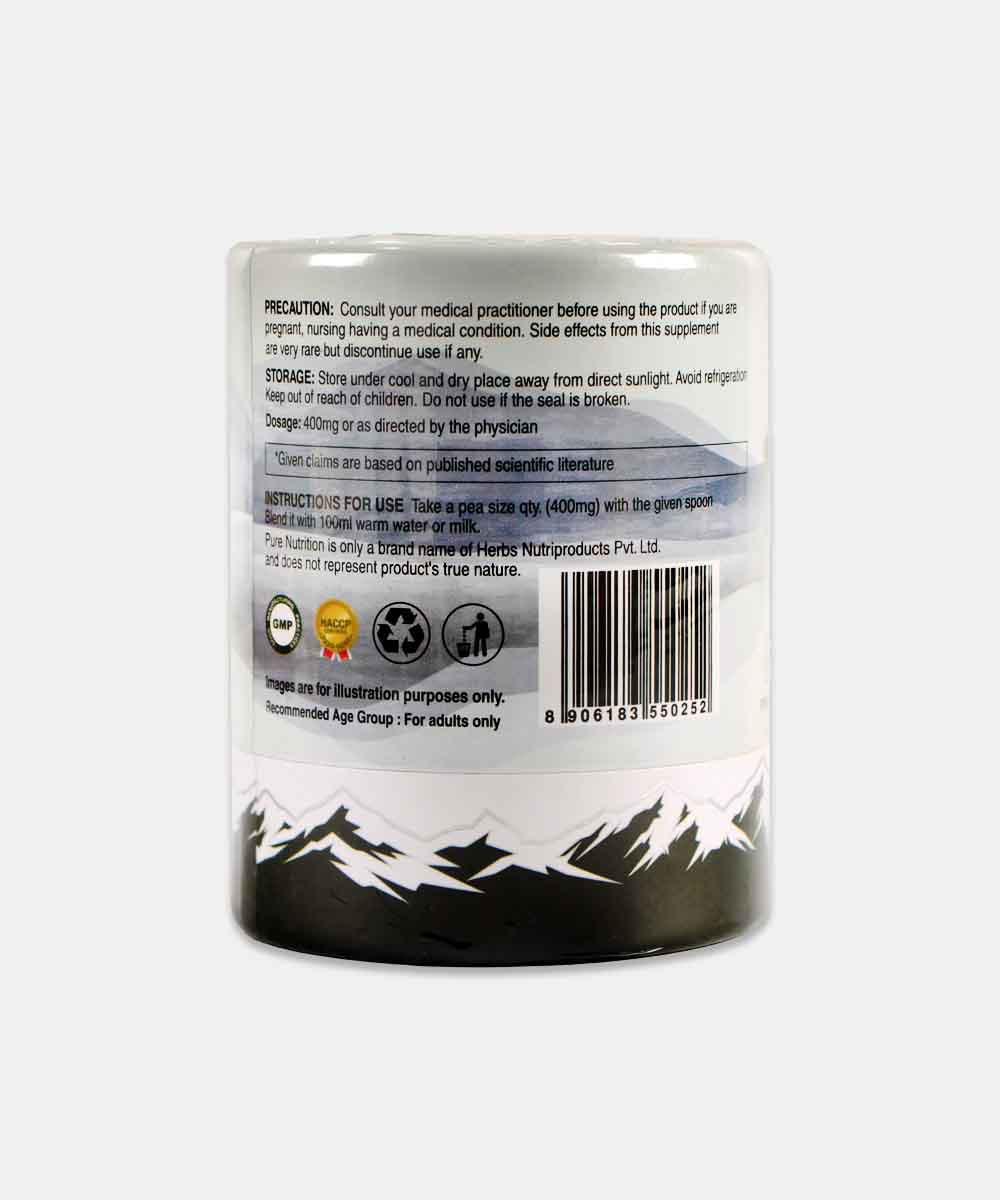 Pure Nutrition Naturals Himalayan Shilajit Pure Resin 20 Gm