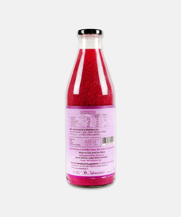 PURE BERRYS 100% NATURAL JAMUN JUICE 1 LITRE