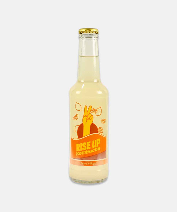 RISE UP KOMBUCHA LEMON & GINGER 275 ML