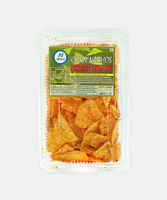 Corn Nachos Sweet Chilli 120 Gm