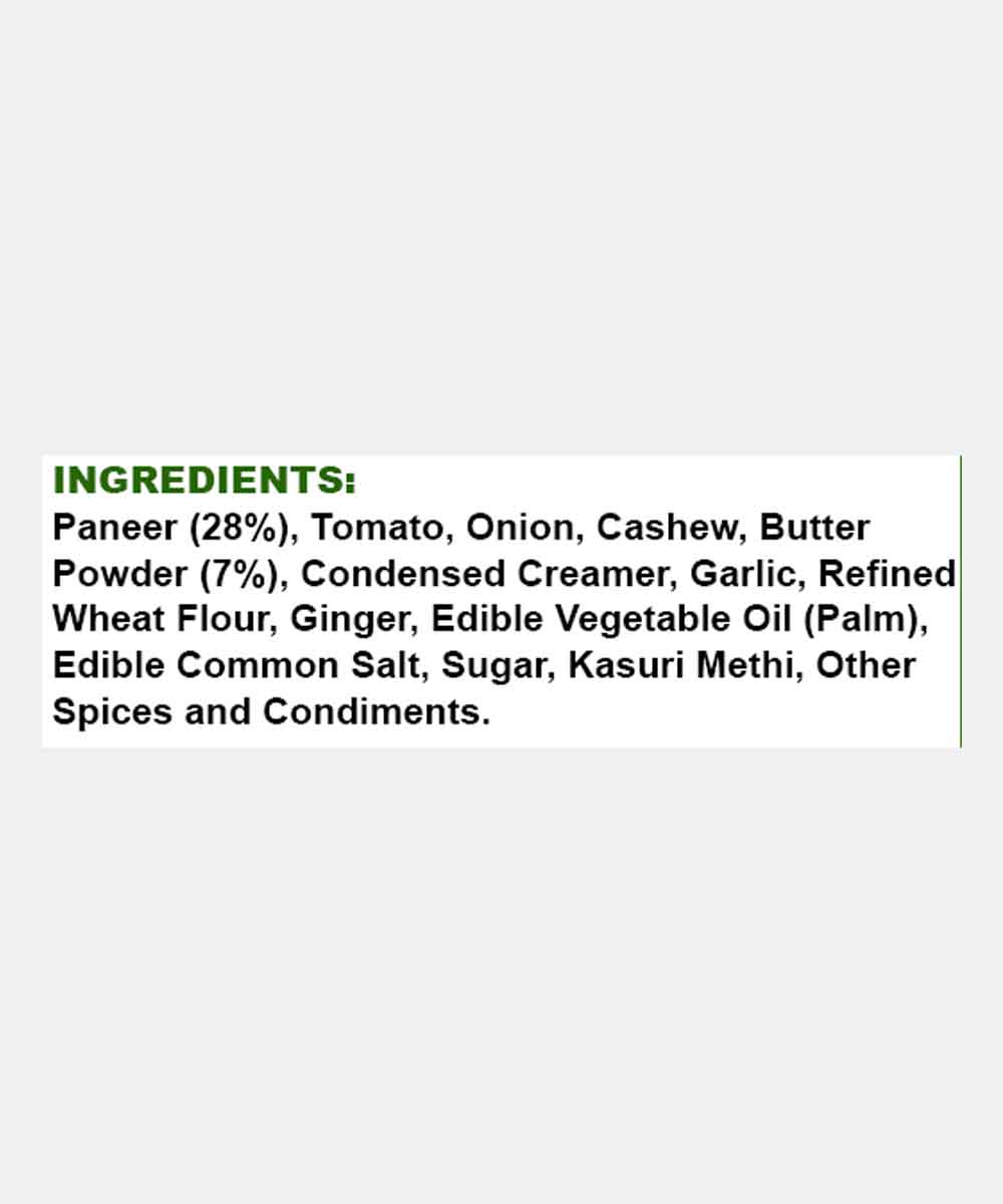 Neelam Freeze Dried Paneer Butter Masala 90 Gm