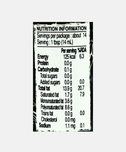 Real Thai Multi-Sourced Edible Vegetable Oils 180 Gm