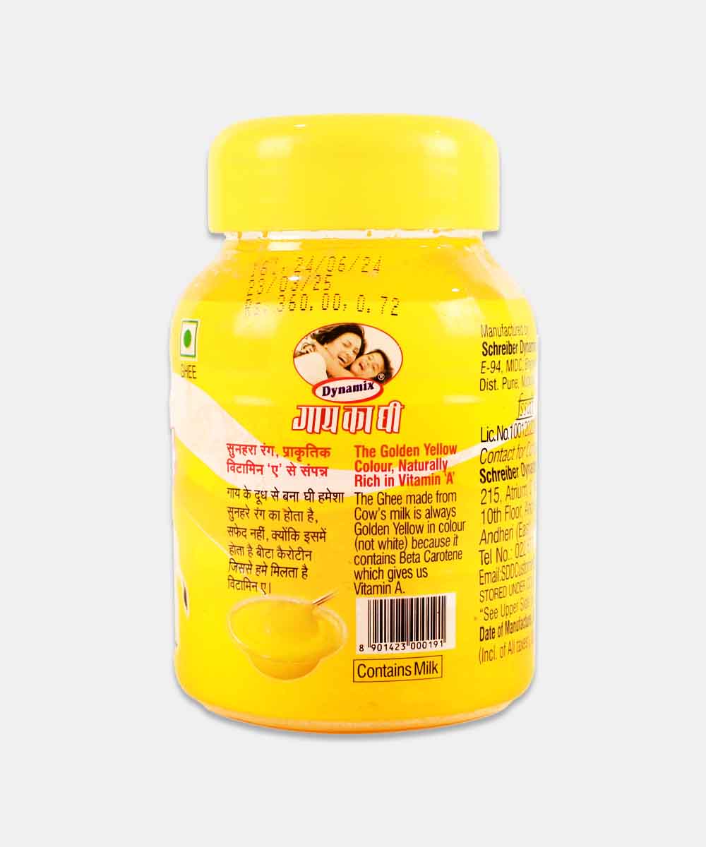 Dynamix Pure Cow Ghee 500 Ml