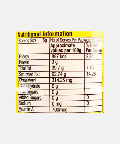 Dynamix Pure Cow Ghee 500 Ml