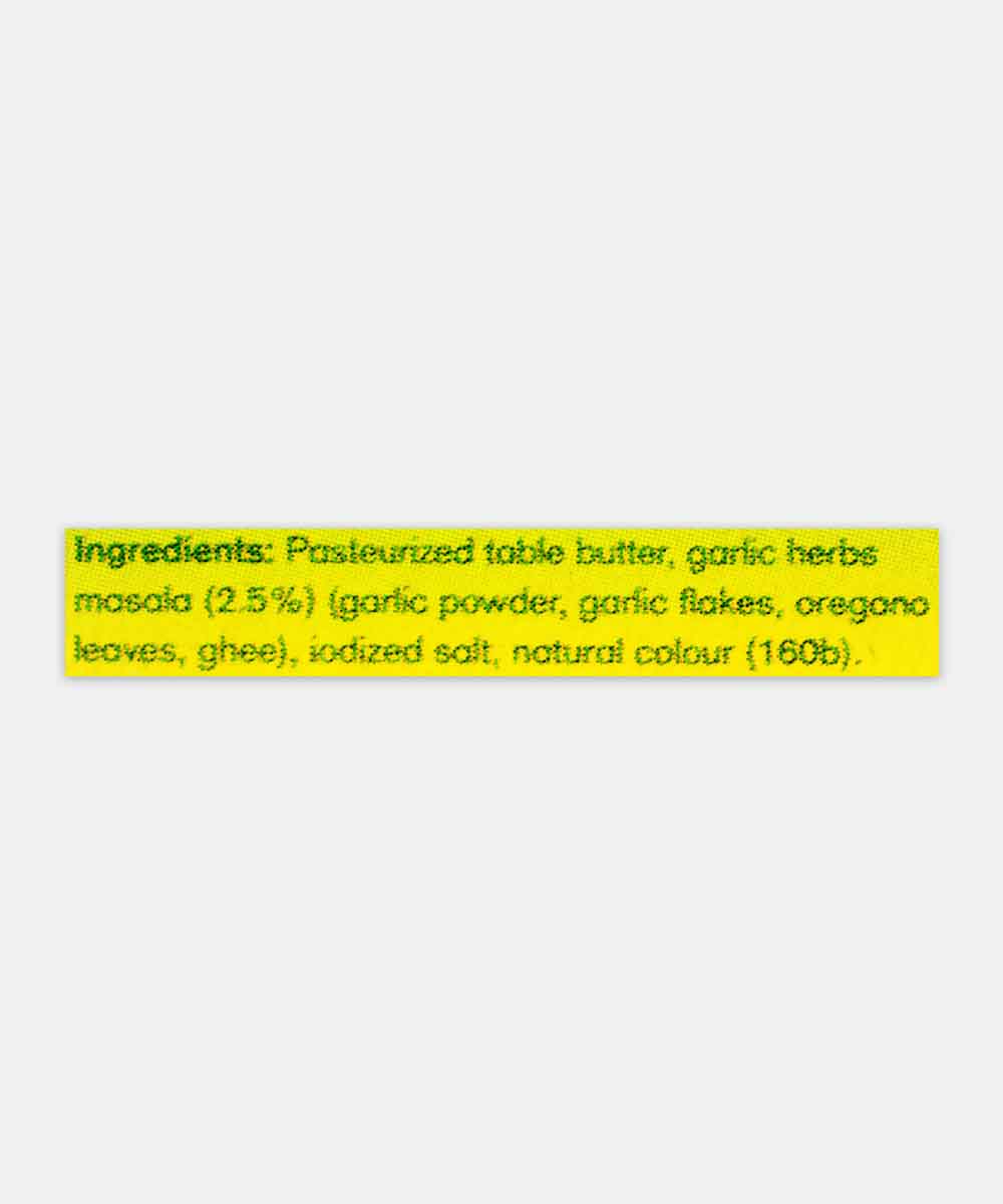 Amul Garlic & Herbs Butter 100 Gm