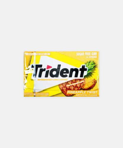 Trident Sugar Free Pineapple Twst Gum 14 Stick