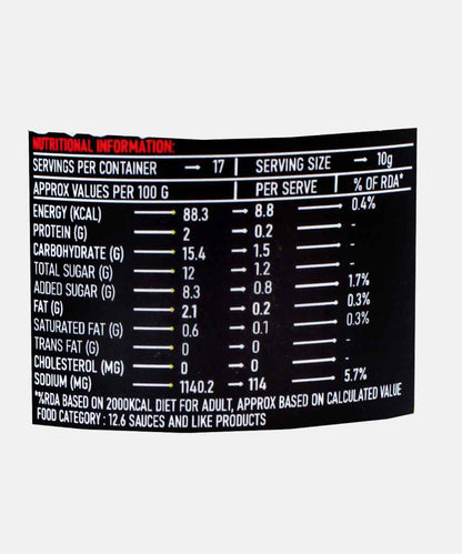 Hotchaa Bhut Hot Sauce 170 Gm