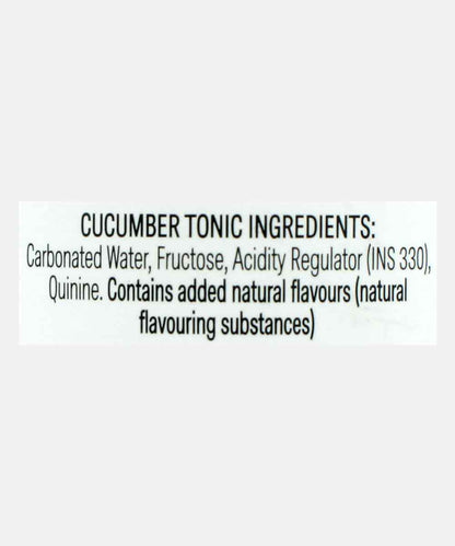Sepoy & Co Cucumber Tonic Water 200 Ml