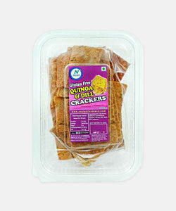 GLUTEN FREE QUINOA & DILL CRACKER 100 GM