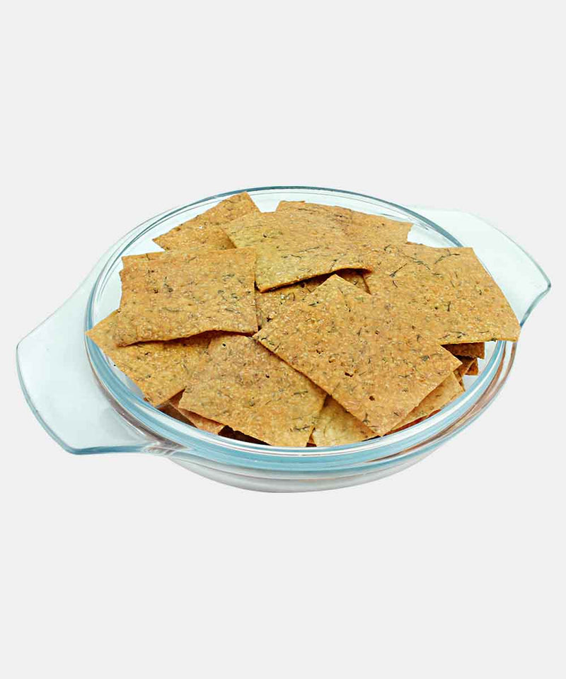 GLUTEN FREE QUINOA & DILL CRACKER 100 GM