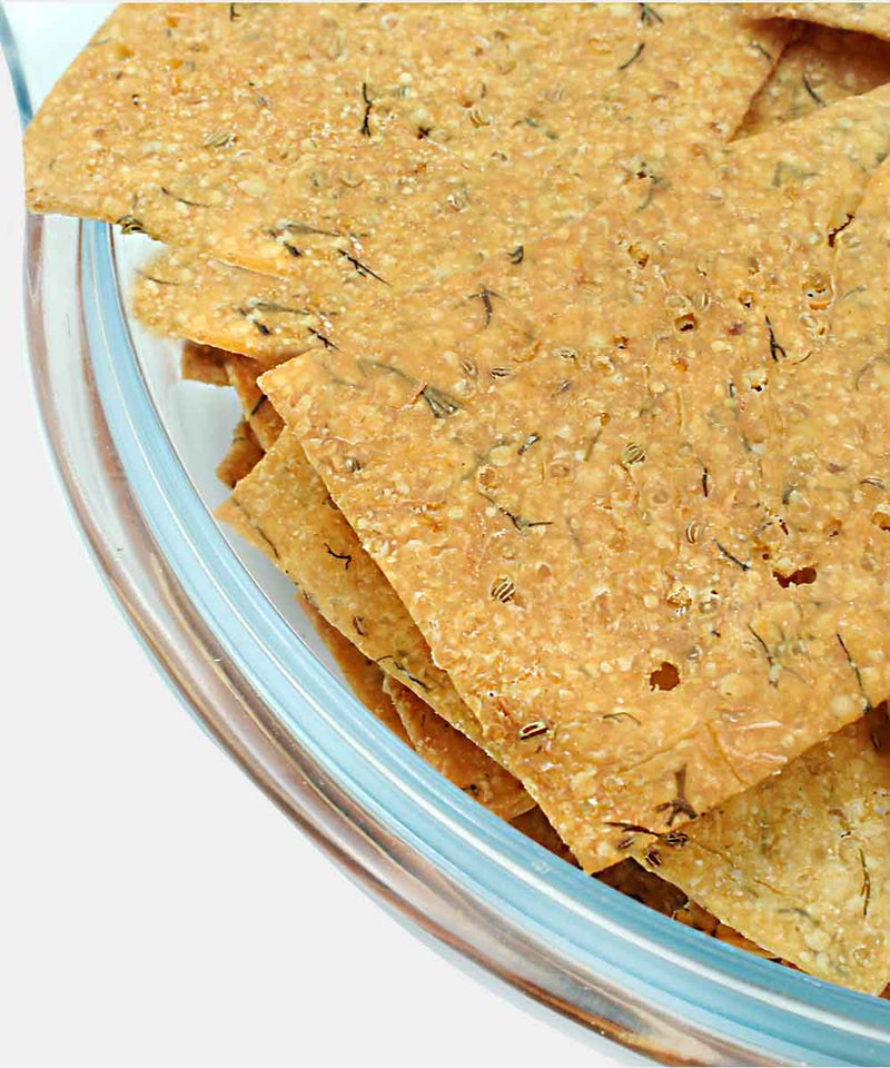 GLUTEN FREE QUINOA & DILL CRACKER 100 GM