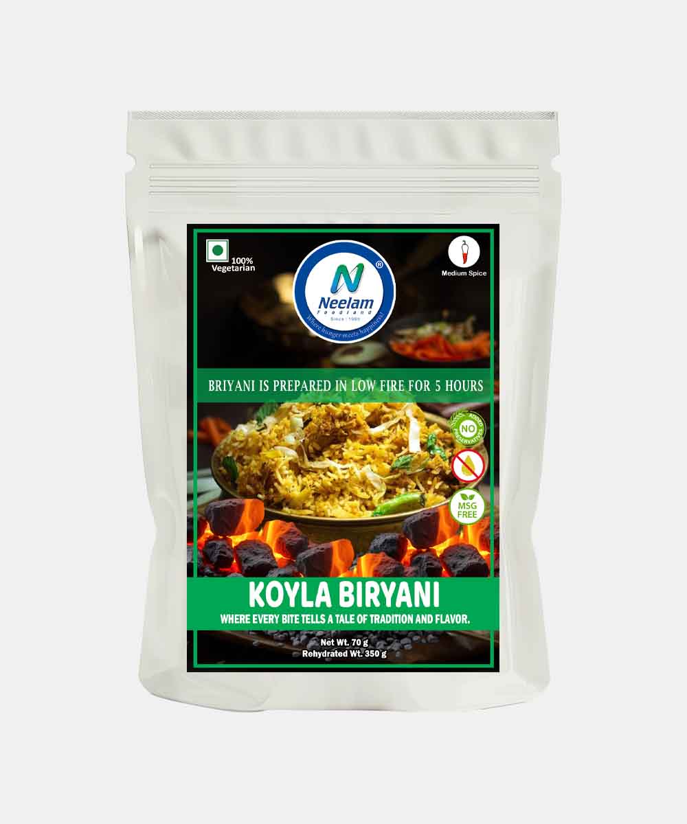 Neelam Dehydrated Koyla Biryani 70 Gm