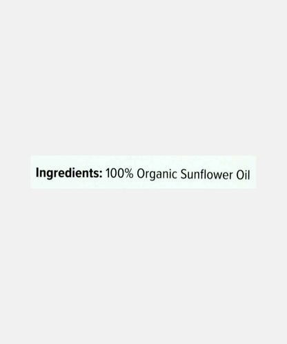 Conscious Food Sunflower Oil Cold - Pressed Organic 1 Lt