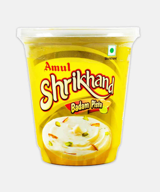 Amul Shrikhand Badam Pista 500 Gm