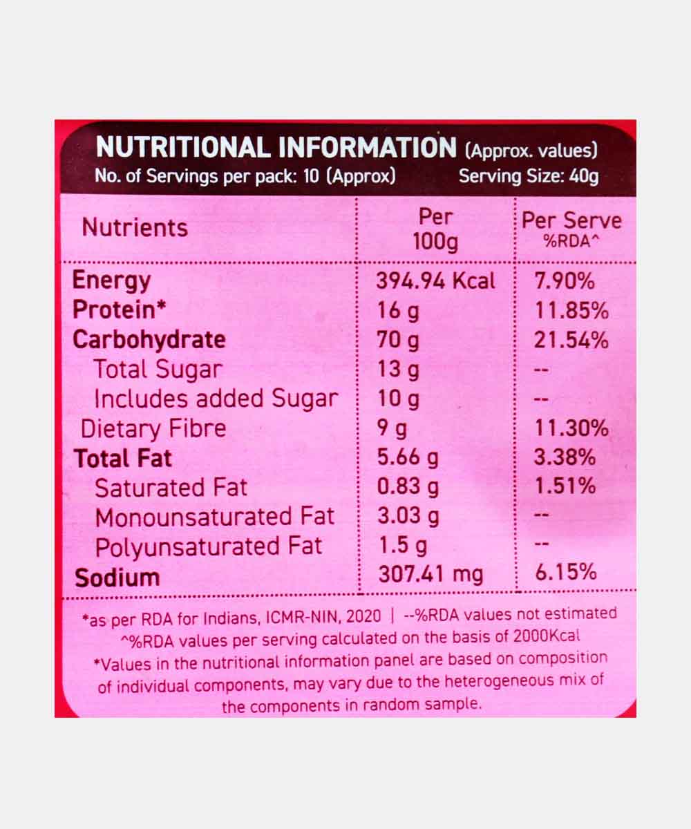 Alpino High Protein Super Muesli Fruit & Nuts 400 Gm