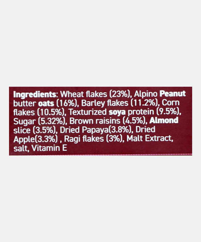Alpino High Protein Super Muesli Fruit & Nuts 400 Gm