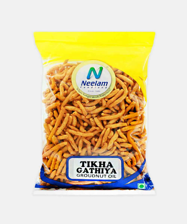 TIKHA GATHIYA IN GROUNDNUT OIL 200 GM