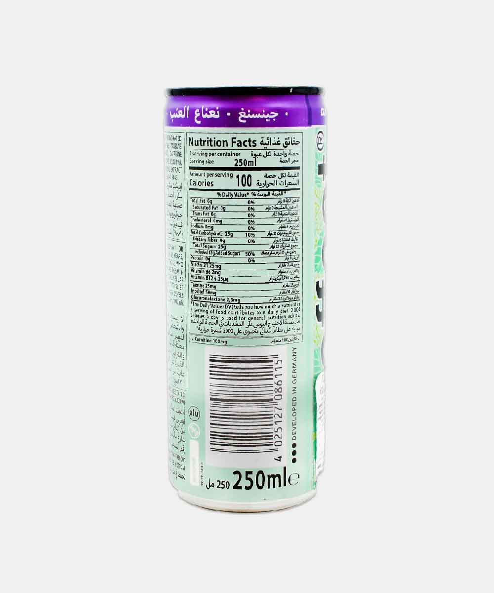 Effect Grape Mint Energy Drink 250 Ml