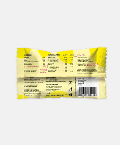 The Whole Truth Lemon Cranberry Bar 52 Gm