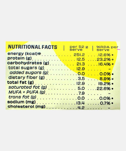 The Whole Truth Lemon Cranberry Bar 52 Gm