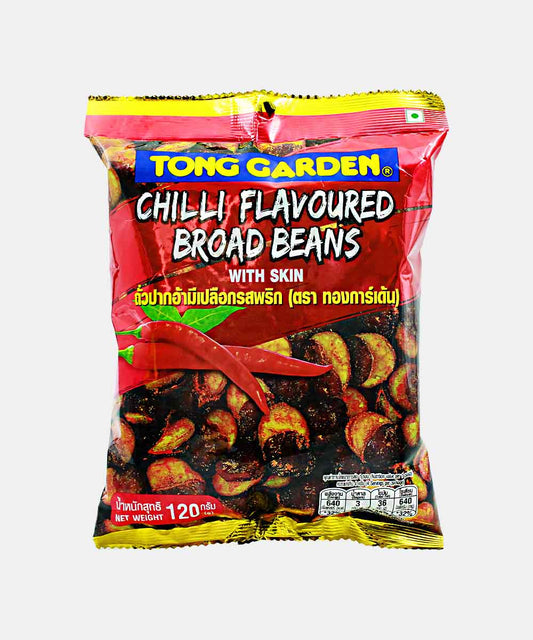 Tong Garden Chilli Flavoured With Skin Broad Beans 120 Gm