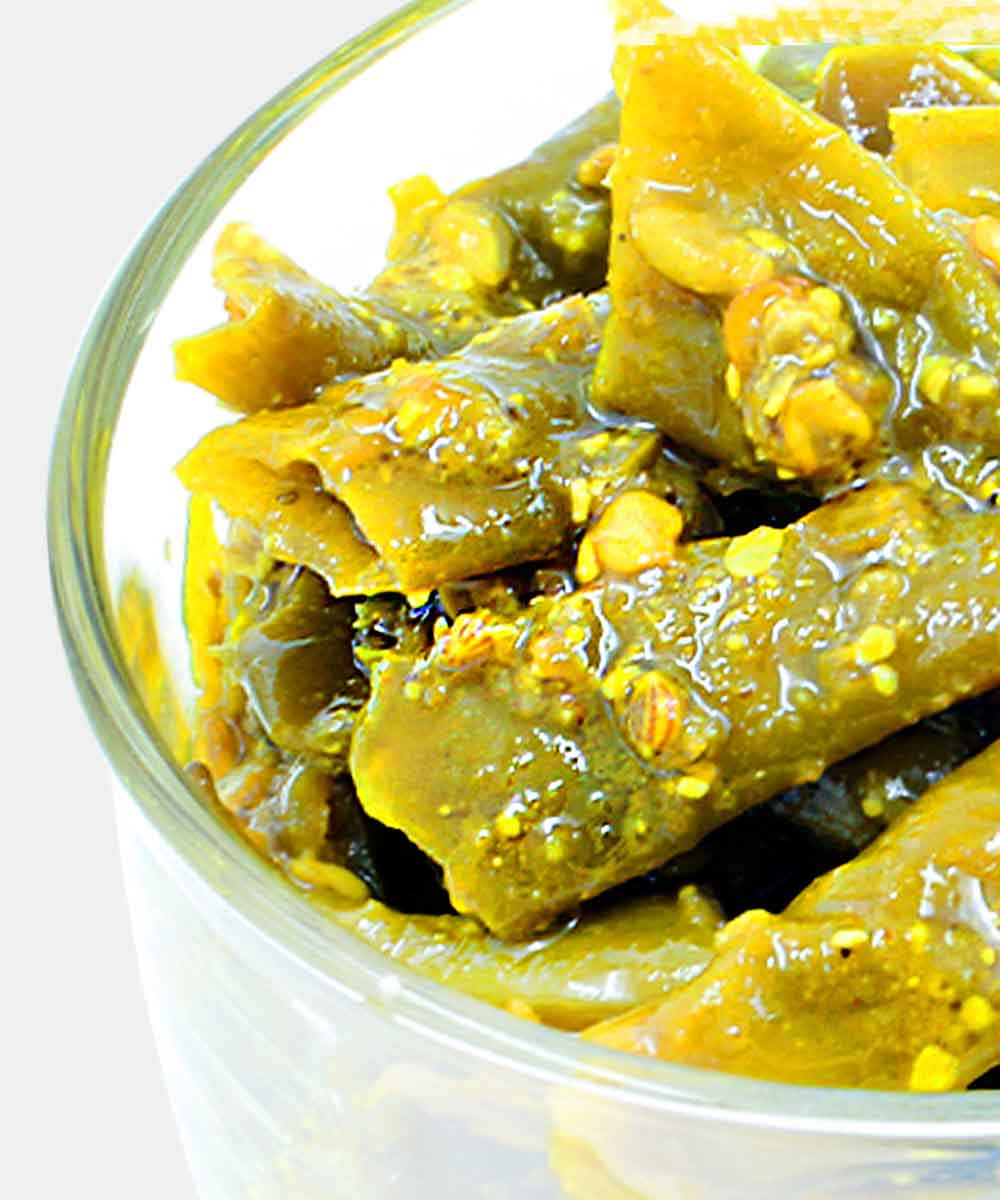 Lucknow Green Chilli Pickle 400 Gm