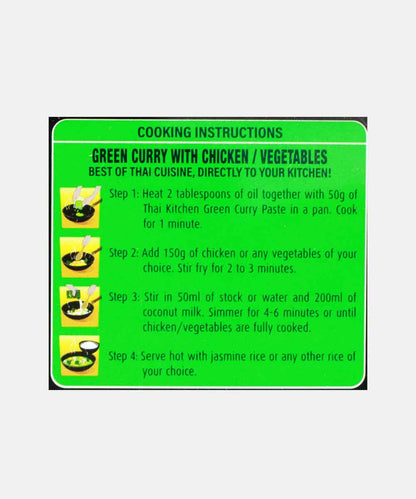 Thai Kitchen Green Curry Paste 50 Gm