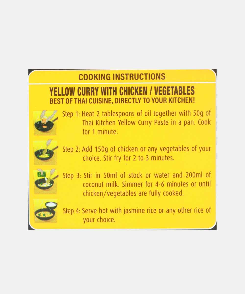 Thai Kitchen Yellow Curry Paste 50 Gm