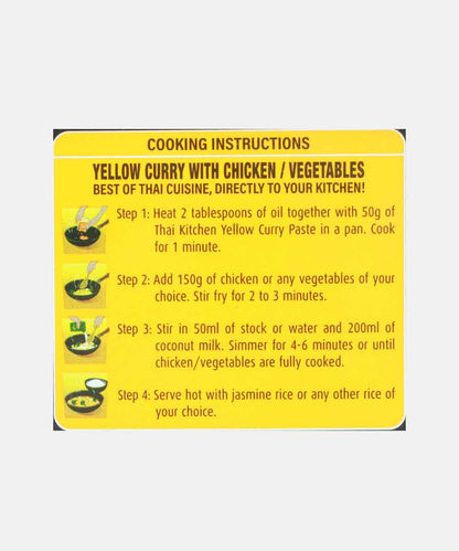 Thai Kitchen Yellow Curry Paste 50 Gm