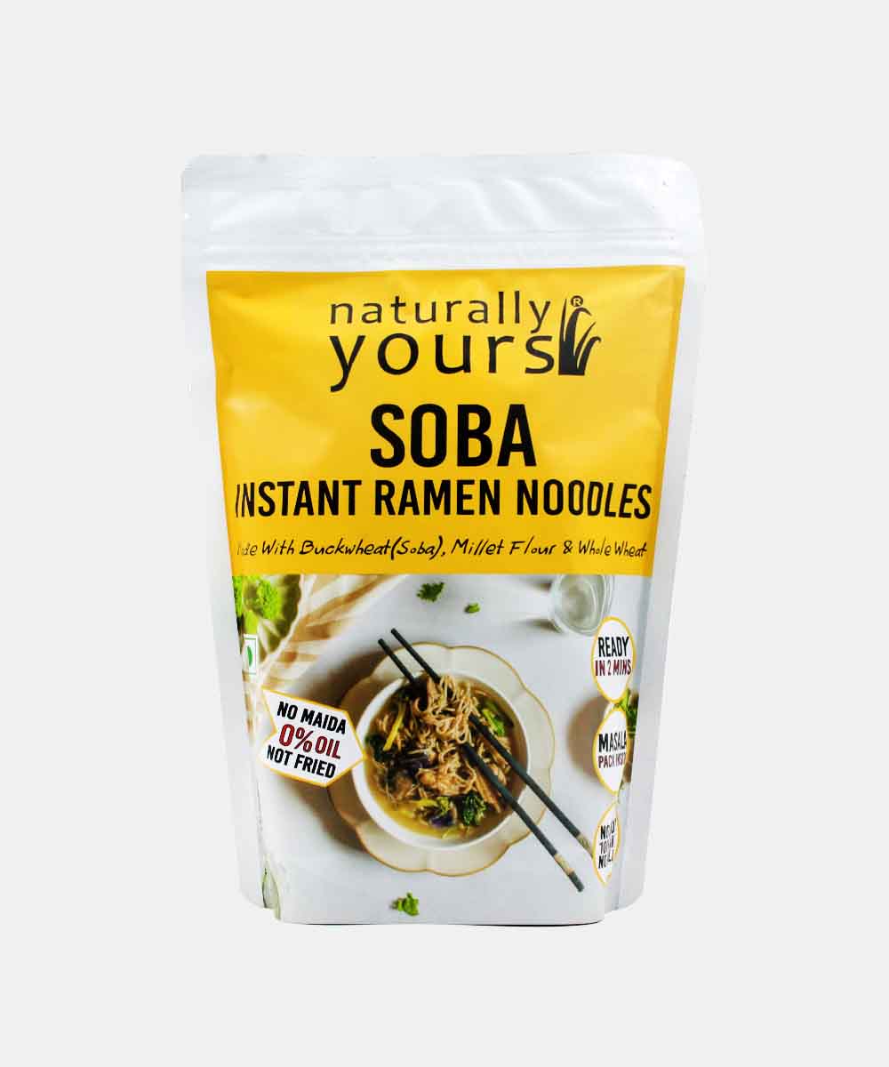 Naturally Yours Soba Instant Ramen Noodles 175 Gm