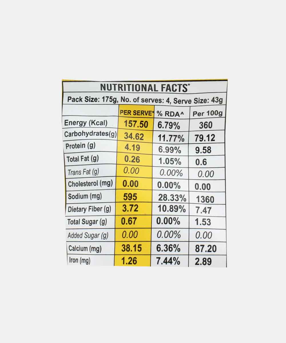 Naturally Yours Amaranth Instant Ramen Noodles 175 Gm