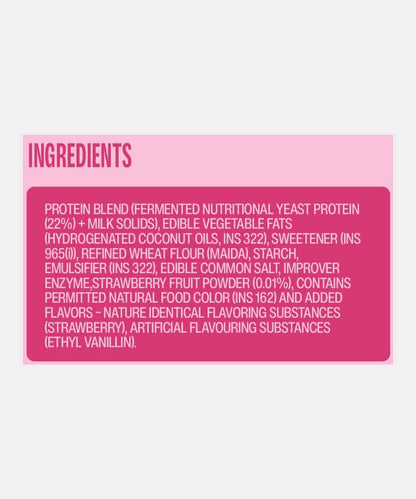 Superyou Strawberry Creme Protein Wafer Bar 40 Gm