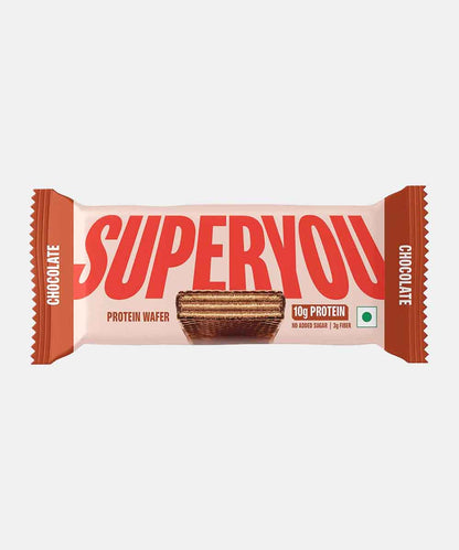 Superyou Chocolate Protein Wafer Bar 40 Gm