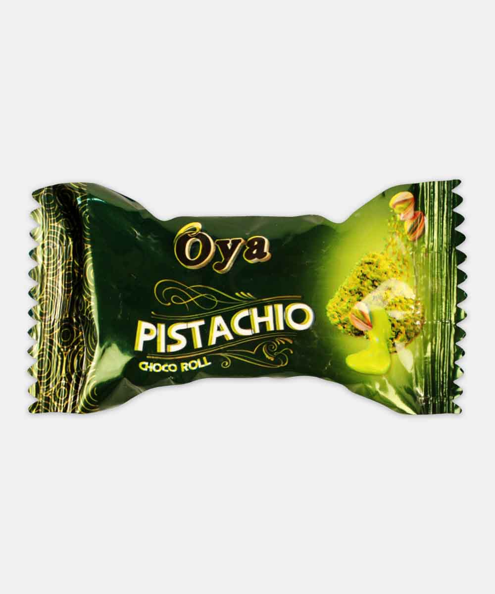 Oya Pistachio Choco Roll Chocolate 20 Gm