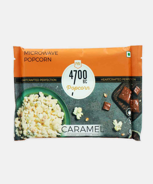 Pvr Caramel Microwave Popcorn 98 Gm