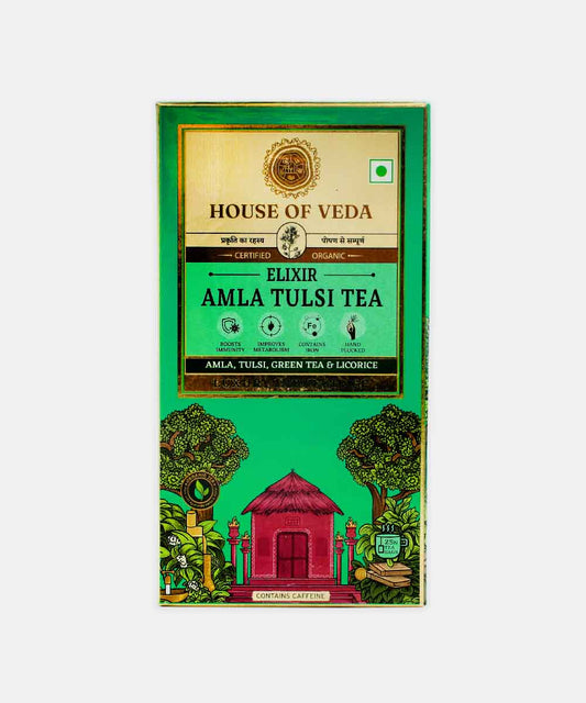 House Of Veda Elixir Amla Tulsi Tea 37.5 Gm ( 25 Bags )