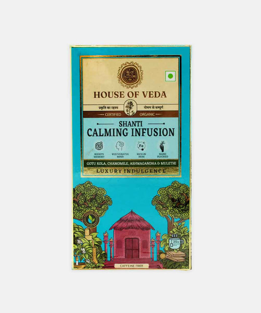 House Of Veda Shanti Calming Infusion Tea 30 Gm ( 25 Bags )