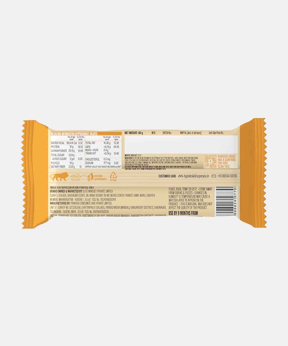 Superyou Cheese Creme Protein Wafer Bar 40 Gm