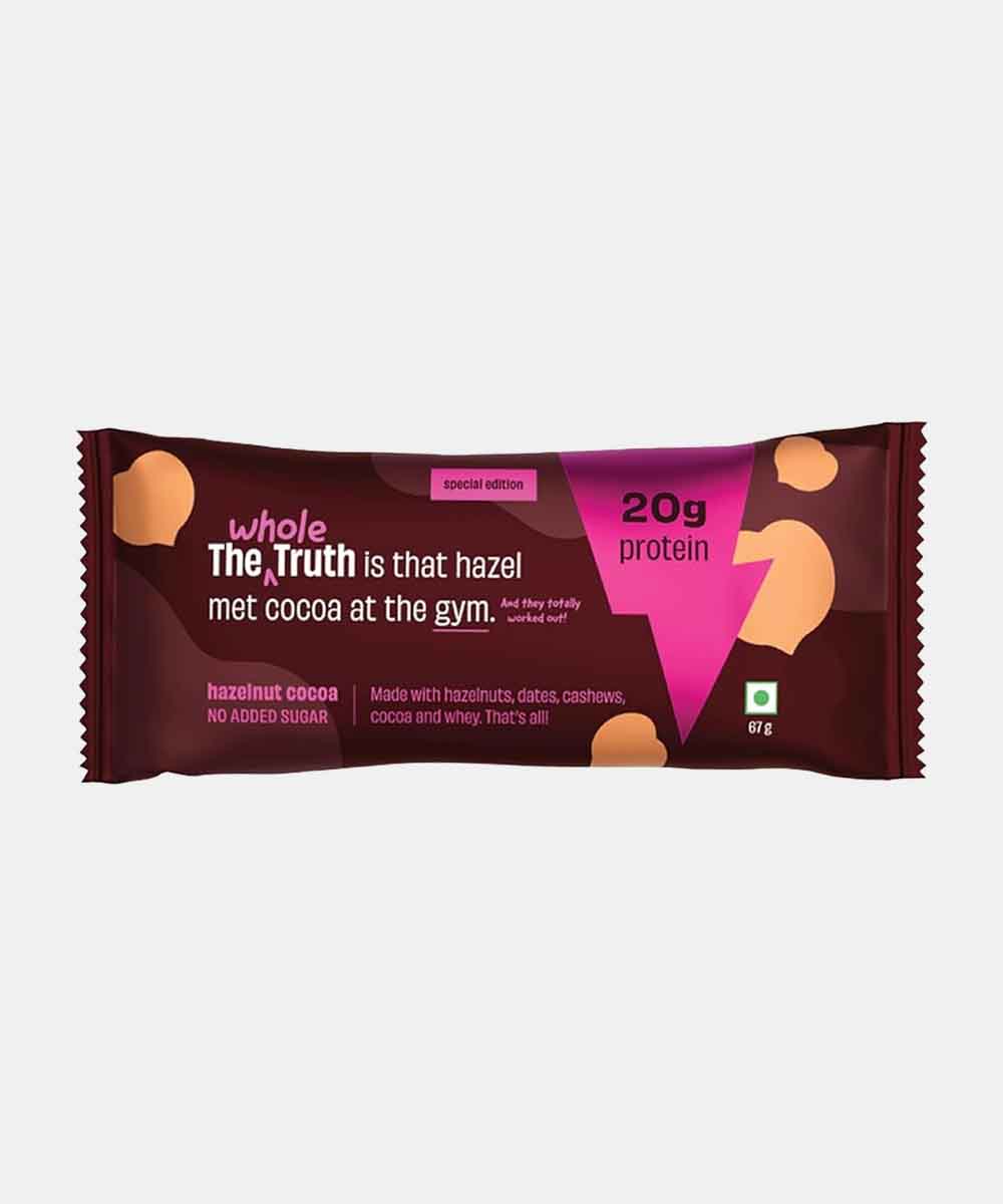 The Whole Truth Hazelnut No Added Sugar Cocoa Protein 67 Gm