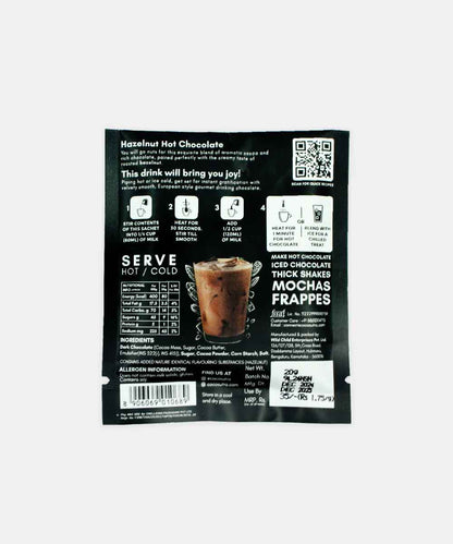 Cocosutra Hot Choco Hezelnut Drinking Chocolate 20 Gm