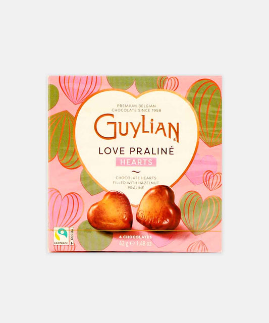 Guylian Love Praline Hearts Chocolates 42 Gm