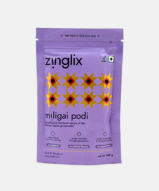 Zinglix Miligai Podi 100 Gm